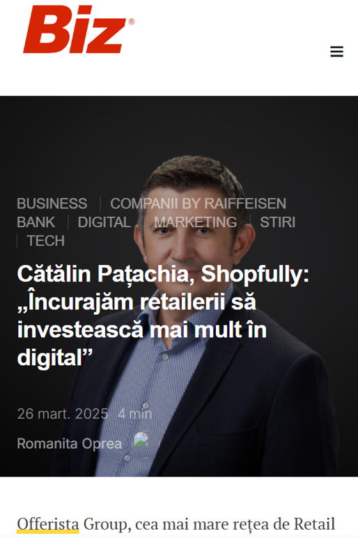 From Offers To Impact: Shopfully Shaping Digital Retail in Romania
